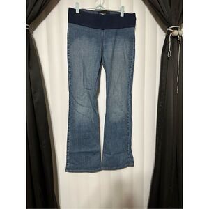 Juicy Couture blue denim maternity jeans